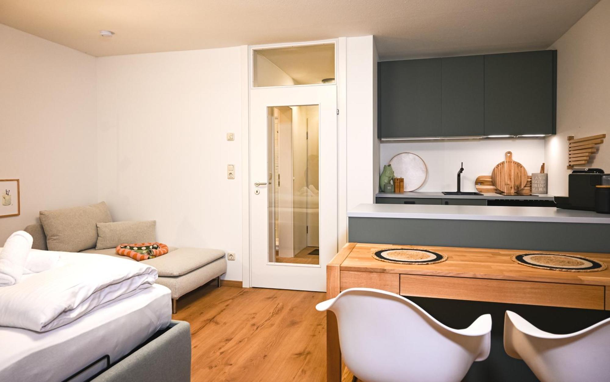Studio Am Duernbach - Modern, Ruhig & Zentral Am Schliersee Mit Parkplatz Buitenkant foto